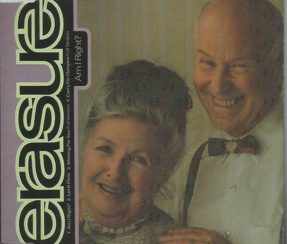 Erasure - Am I Right? 1991 Mute 4 track CD EP