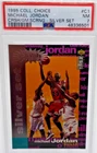 Michael Jordan 1995 Coll Choice Crash Game Silver Set Card #C1 PSA 7 Chicago