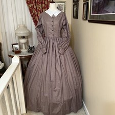 Civil War Reenactment Ladies Work Dress Size 12