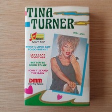 TINA TURNER - Rare Malaysia Clamshell Cassette