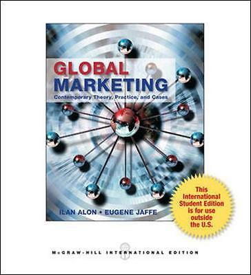 Global Marketing (Int'l Ed) by Alon