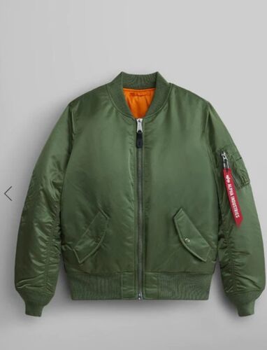 alpha industries ma-1 bomber jacket women