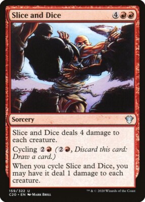 NM Slice and Dice, MTG, Ikoria Commander, Magic the Gathering, 159