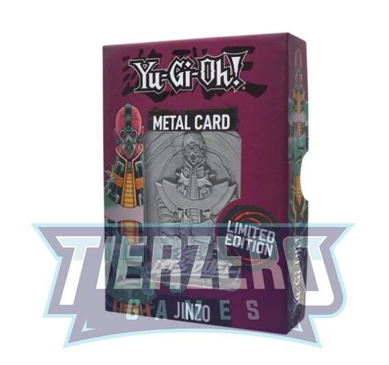 Yugioh Jinzo Limited Edition Metal Card