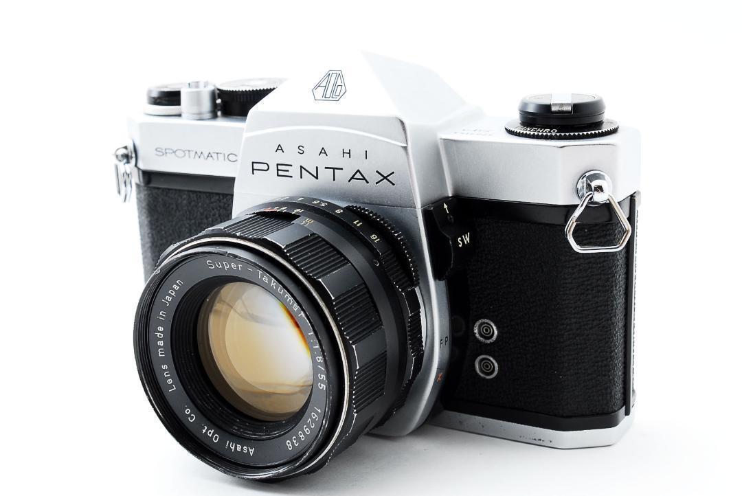 PENTAX SP フィルム一眼 55mm F1.8 単焦点レンズ付 S047 PENTAX SP film single-lens camera 55mm F1.8 with single