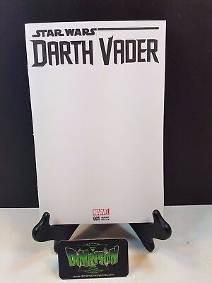 Star Wars Darth Vader #1 Blank Variant Marvel NM