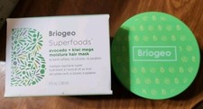 BRIOGEO SUPERFOODS AVOCADO  KIWI MEGA MOISTURE HAIR MASK 8OZ/250ML NEW IN BOX