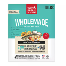 The Honest Kitchen Wholemade Grain Free Adult Dehydrated Dog Food - Fish 10LB