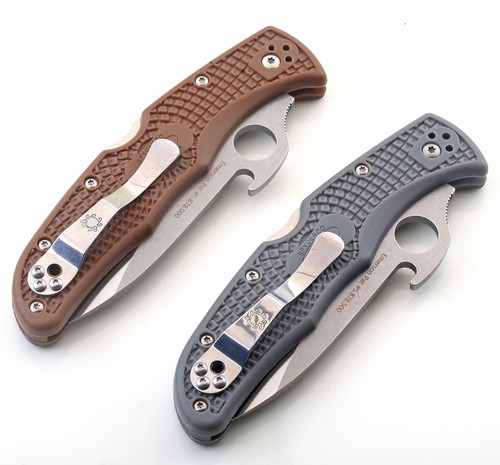 Brown Lockback Camping Hunting Light Weight Edc Bottle Opener Pocket Knife Fold - Picture 7 of 7