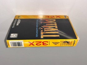 Pitfall: The Mayan Adventure (Sega 32X) CIB Complete w Manual & Poster N MINT