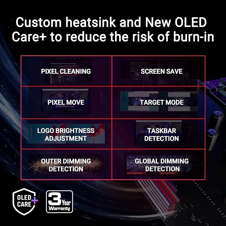 ASUS - ROG Strix XG27ACDNG 27" 2K OLED 360Hz 0.03ms Gaming Monitor BRAND NEW - Image 3 of 4