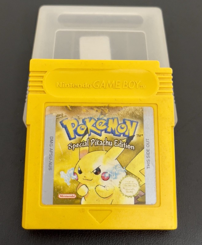 Pokemon Yellow Nintendo Game Boy Special Pikachu Edition Cartridge ( Untested )