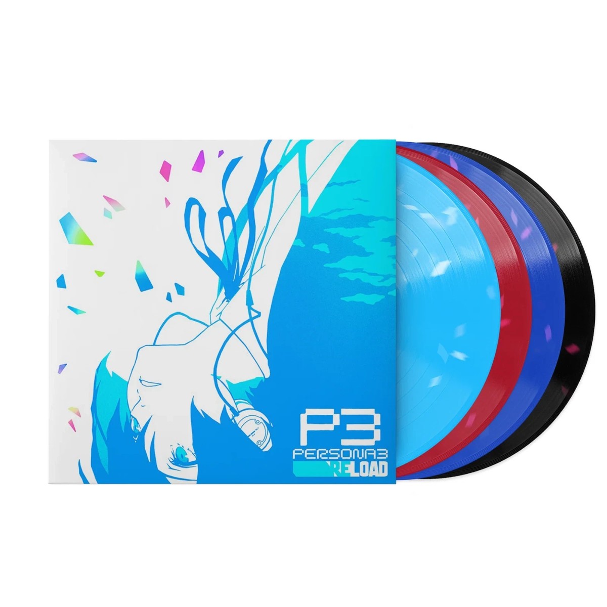 Persona 3 Reload Vinyl Record Soundtrack 4 LP Color Box Set VGM