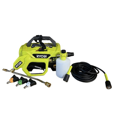 #ad Ryobi Electric High Flow Pressure Washer 1.8 GPM Hose Gun Foamer RY14AM12 USED $125.00