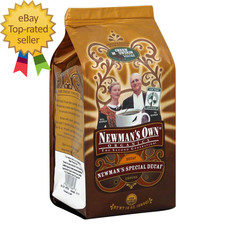 Newman'S Own Organic Special Decaf Ground Coffee 10 Ounce Bag Pack of 6