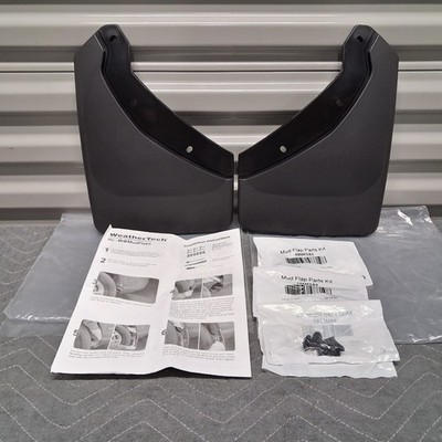 WeatherTech Rear Mud Flaps 120133 Black 2021-2022 Ford Bronco SPORT NEW *No Box*