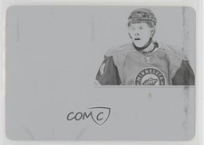 2013 Dominion Peerless Patch Auto Printing Plate Black 1/1 Mikael Granlund i9w