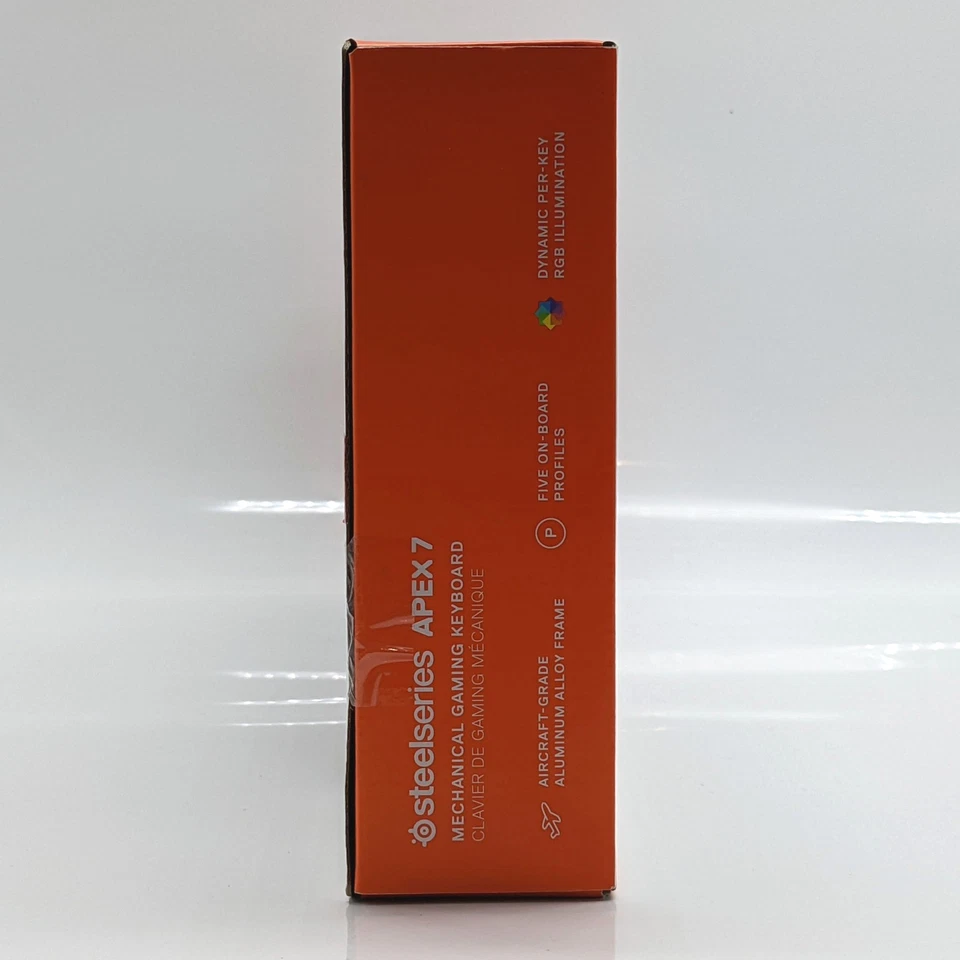 SteelSeries Apex 7 Mechanical Gaming Keyboard Red Linear Switches US64636 - Image 2 of 4