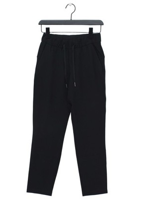 Lululemon Damen Hose UK 6 schwarz Polyester mit Elasthan Skinny Chino