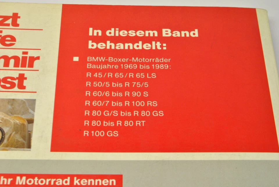 BMW Boxer Reparaturanleitung R 45 65 50/5 75/5 60/6 60/7 80 100 RS RT GS 121 - Bild 3 von 4