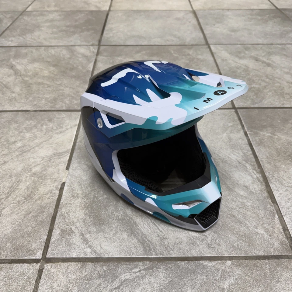 FOX RACING V1 KOZMIK HELMET M - Image 2 of 4