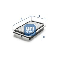 UFI Luftfilter 30.780.00 Filtereinsatz FüR Suzuki Wagon EM Alto 6 FF RC410 SR410