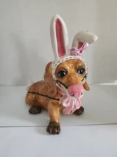 Blue Sky Clayworks Bunny Dachshund by Heather Goldminc 2020