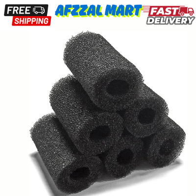 6Pcs Pre-Filter Sponge, Pre Filter Foam Sponge Roll for Aquarium Fish Tank (6 X