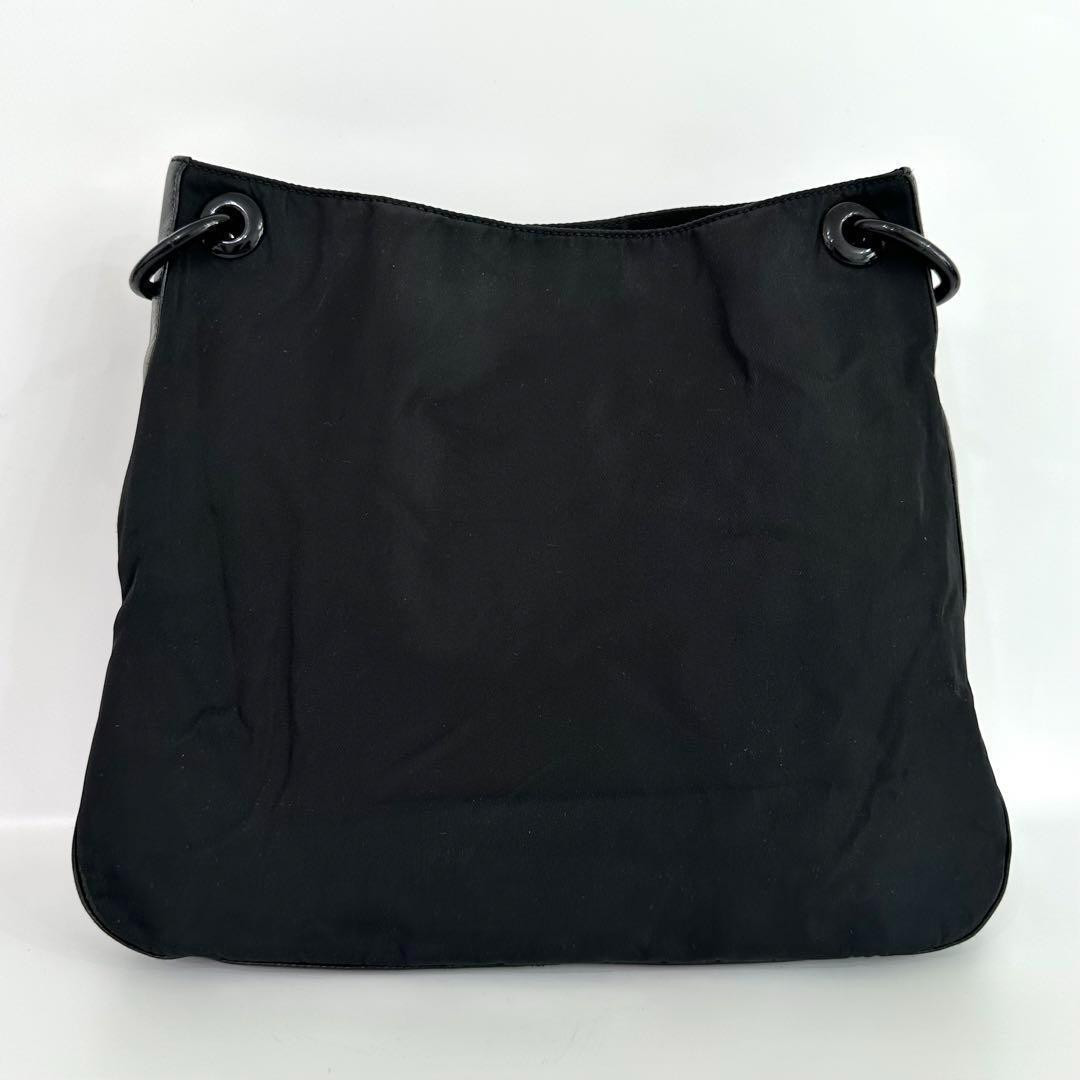 バッグ 1999 prada leather shoulder bag black Vintage 1999 Prada Holster Ring Crossbody Bag Black | eBay