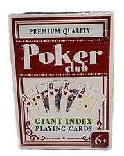 ☆ New Pavilion Poker Club Giant Index Playing Cards Premium Quality 