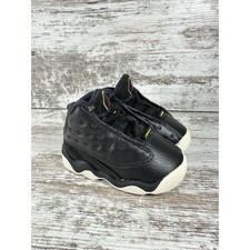 Toddler 2010 Nike Air Jordan 13 Retro Black Sneakers Sz 4C Athletic