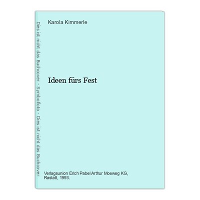Ideen fürs Fest Kimmerle, Karola: