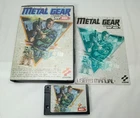 Metal Gear MSX 2 Game Cartridge Konami Boxed Manual CIB Tested