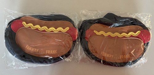 Fenway Frank Hot Dog Food Novelty Belt Bag Fanny Pack Zip Black Small Strap