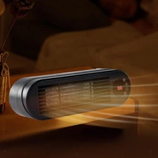 Bathroom Space Heater with Timer Room Small Heater for Indoor Bedroom Office