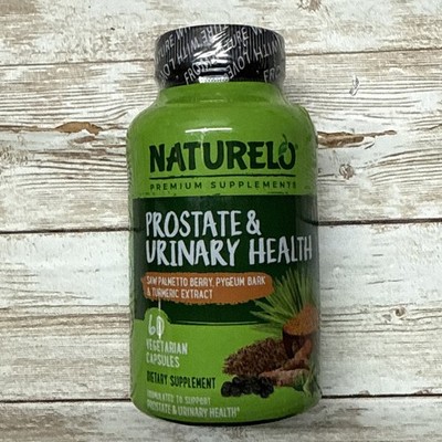 NATURELO Prostate and Urinary Health, Comprehensive Formula with Saw Palmetto,