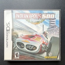 Nintendo DS Indianapolis 500 Legends 2007 Manual Multiplayer Destineer