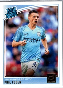 2018-19 Panini Donruss - Rated Rookie Phil Foden #179 (RC) Manchester City