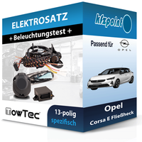 Towtec E-Satz 13Polig Fahrzeugspezifisch Passend für Opel Corsa E FließHeck NEU