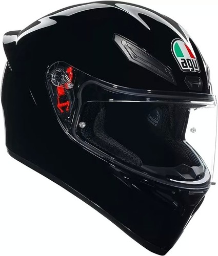 CASCO MOTO AGV INTEGRALE K1 S E2206 Nero Lucido - Foto 1 di 5