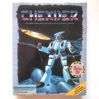 THEXDER / PC IBM DOS Big Box 3,5'' & 5,25'' / Sierra Retro Jump Run Klassiker RAR