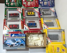 Diecast Car & Model Kit Bulk Lot - 7 Del Prado Cars + 1 Unassembled Revell Kit