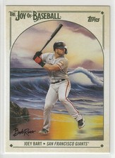2023 Topps Bob Ross Joy of Baseball #23 Joey Bart - San Francisco Giants