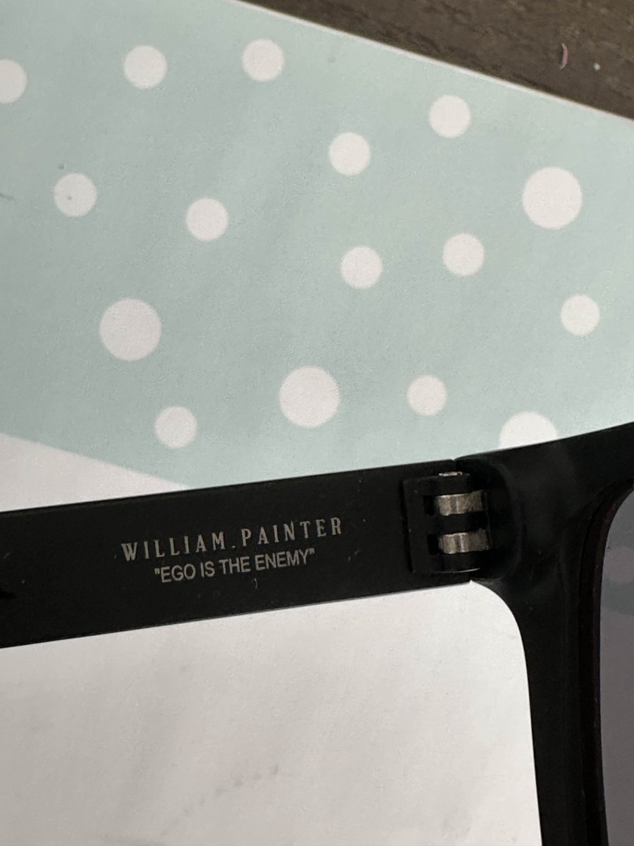 William Painter Level Black Titanium Sunglasses EUC View 2