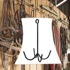 Tack Hook Vierarmiger Stallhalter Metall Zubeh&ouml;rhaken Eisen f&uuml;r Pferdegeschirr