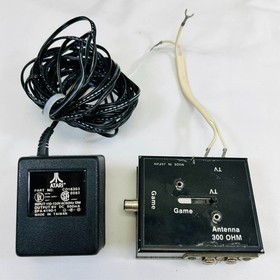 Atari 2600 Console Bundle: Joysticks, Paddles, Atari Force Comic, Organizer, Pin