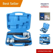 Black Heavy-Duty Coil Spring Compressor Tool - Built for Reliability and Safety