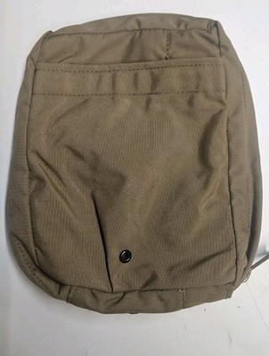 Very Good Condition USMC Zipper Individual First Aid Kit IFAK Pouch Coyote USGI