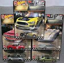 Hot Wheels Premium Boulevard 61-65 Real Riders 1:64 Diecast Car Lot Unopened
