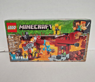 Genuine LEGO Minecraft The Blaze Bridge 21154 - New, Sealed, Minor Box Flaws
